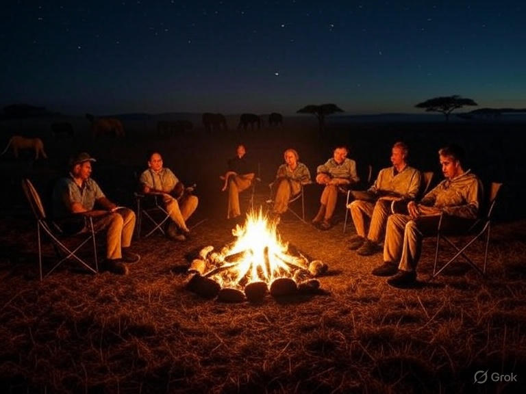 What to expect on a camping Safari