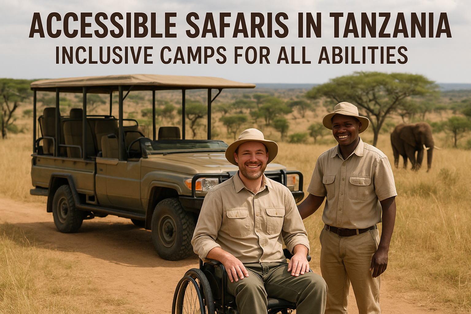 Accessible Safaris in Tanzania: Inclusive Camps for All Abilities