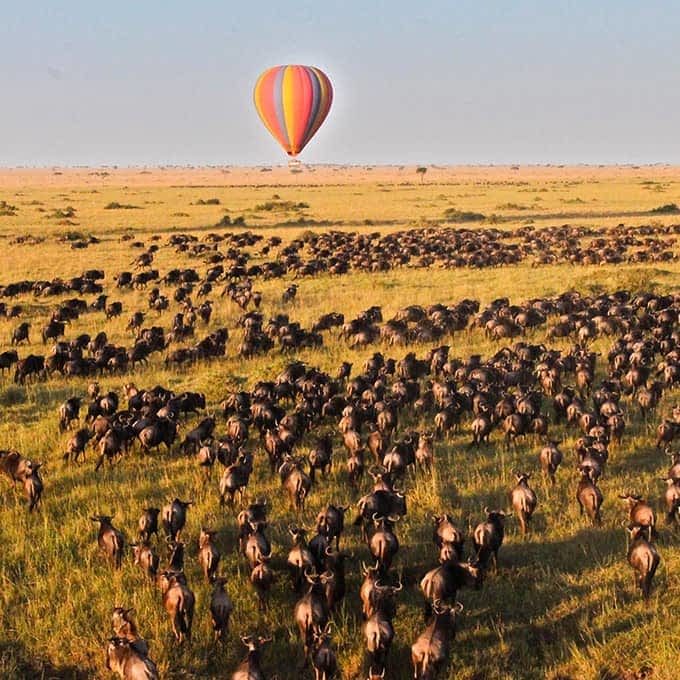 Hot Air Balloon Safaris in Tanzania
